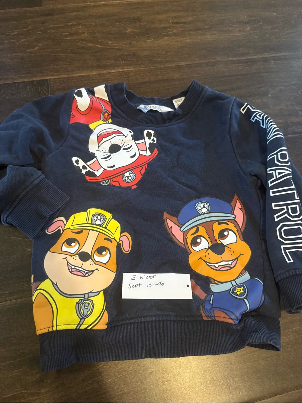 Paw patrol sweater